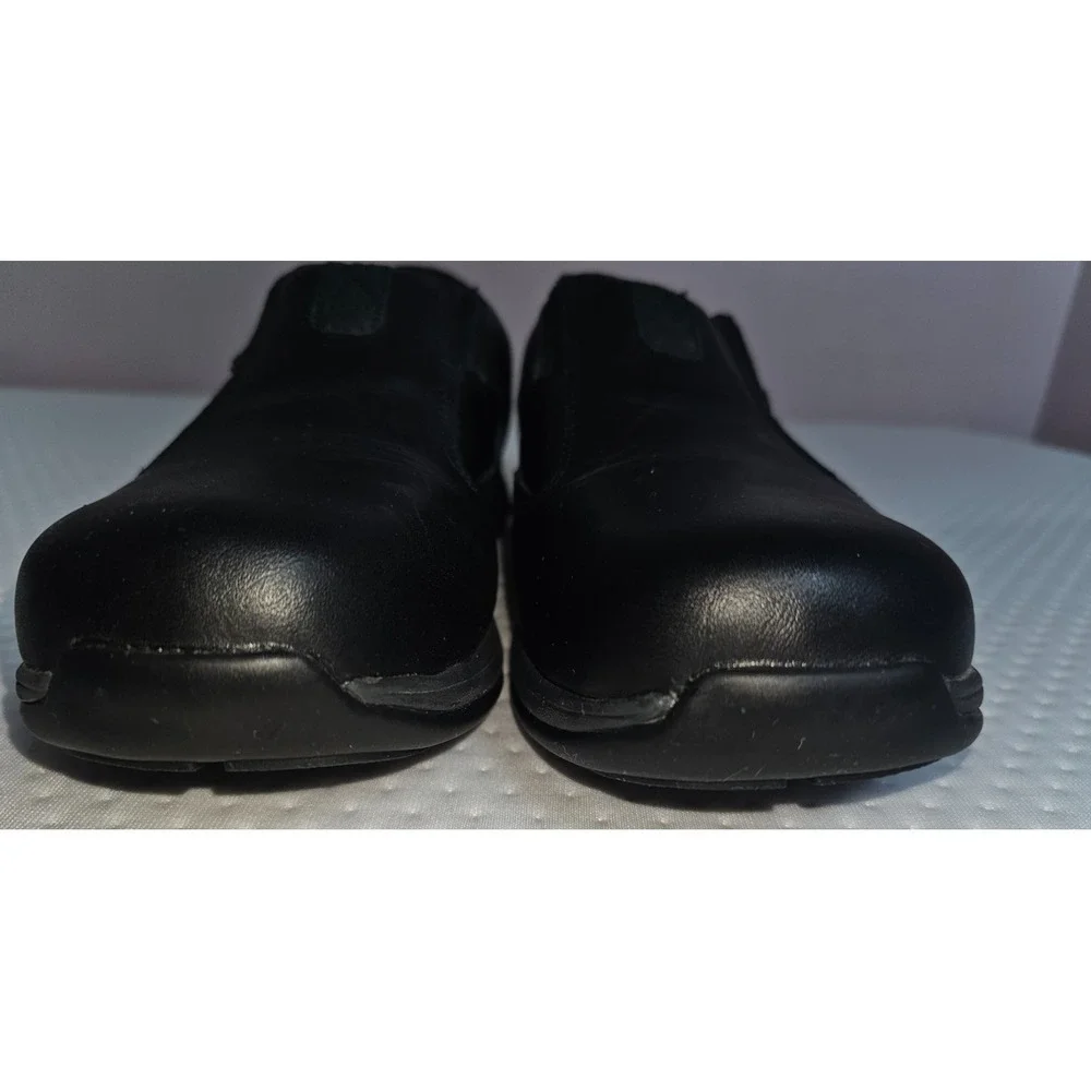 Mens 7.5 Wms 8.5 Eu 40 Red Wing ComfortPro 8706 Slip-On Work Shoes Black Leather